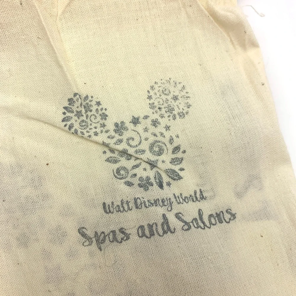Walt Disney World Spas and Salons Promotional Bag w/ Postcard and emerginC Sampl